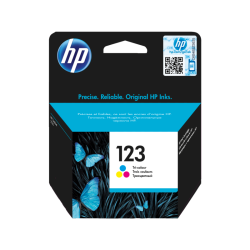 HP 123 Tri-color Original Ink Cartridge