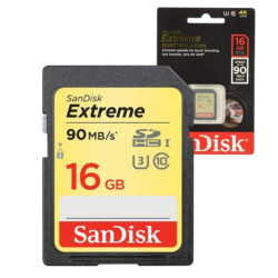 SANDISK CARTE MEMOIRE SDHC SDX 16GB EXTREME