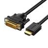 Ugreen Cable HDMI Male to DVI 2M