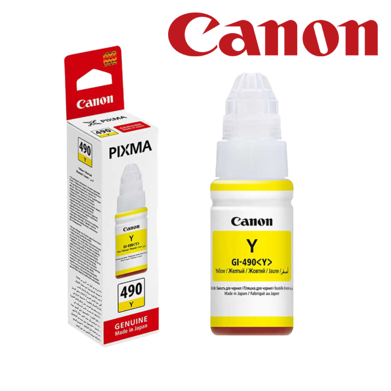 CANON Bouteille GI-490 Y