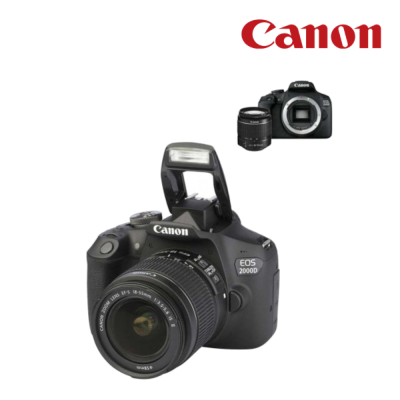 CANON EOS 2000D 18-55 BK