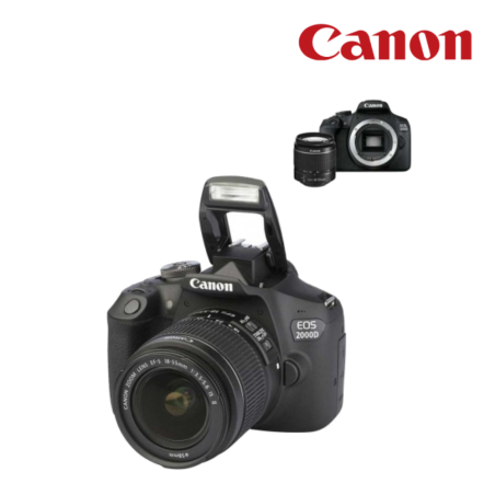 CANON EOS 2000D 18-55 BK