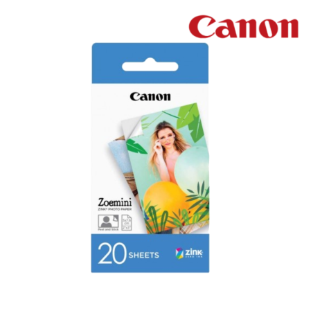 CANON ZINK PAPER ZP-2030 20 SHEETS