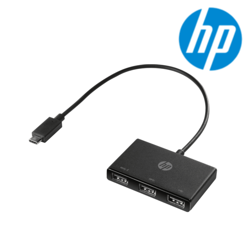 HP USB-C to 3 USB-A Hub