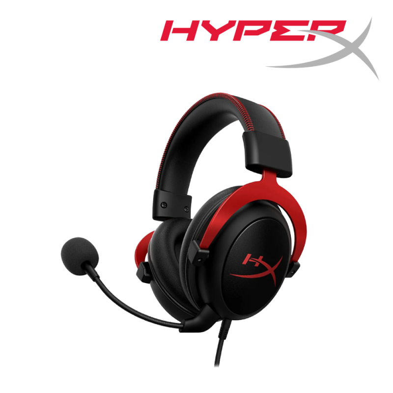 CASQUE GAMER HyperX Cloud II Rouge KHX-HSCP-RD