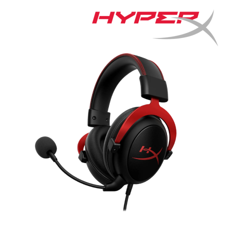 CASQUE GAMER HyperX Cloud II Rouge KHX-HSCP-RD