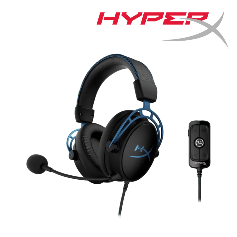 CASQUE HyperX Cloud Alpha S Bleu HX-HSCAS-BL WW