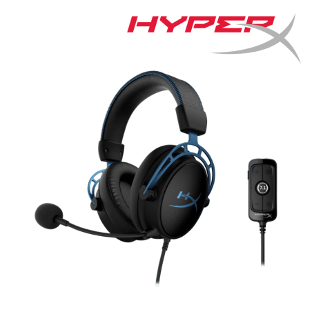 CASQUE HyperX Cloud Alpha S Bleu HX-HSCAS-BL WW