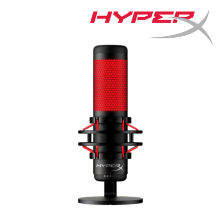 MICRO-GAMER HyperX QuadCast BLK-RD HyperX-MICQC-BK