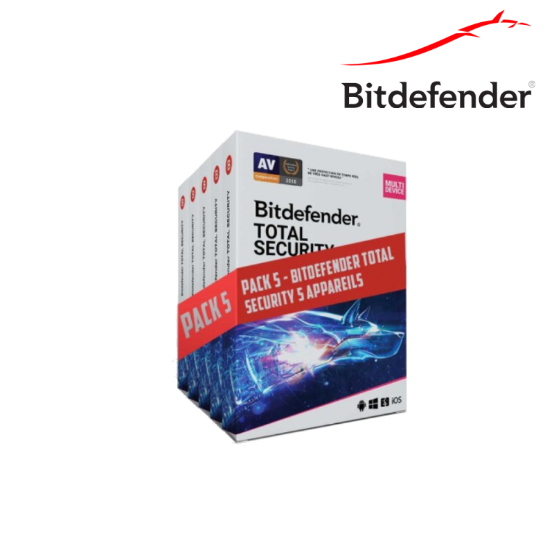 Pack 5 - Bitdefender Total Security 5 appareils 1a