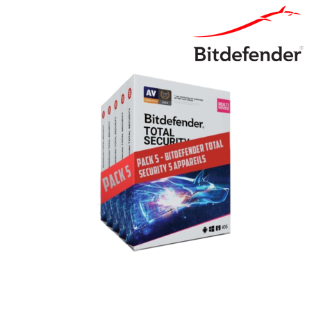 Pack 5 - Bitdefender Total Security 5 appareils 1a