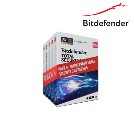 Pack 5 - Bitdefender Total Security 3 appareils 1a