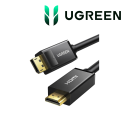 Ugreen Cable DP Male to HDMI Male 1 5M