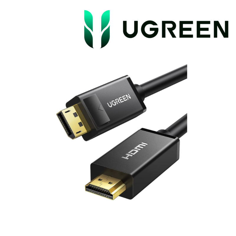 Ugreen Cable DP Male to HDMI Male 1 5M