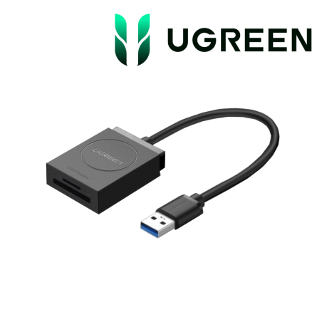 Ugreen Lecteur carte mémoire SD TF USB 3.0  2en1 