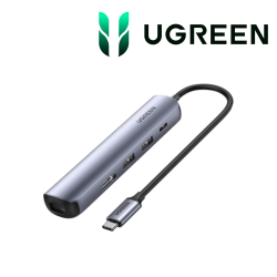 Ugreen Mini Station d accueil USB-C 5en1 with PD