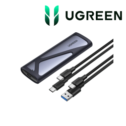 Ugreen Boitier disque dur externe Nvme M2 SATA SSD