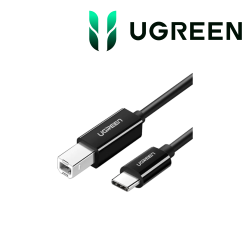 Ugreen Cable imprimante USB-C to BM Noir 2M