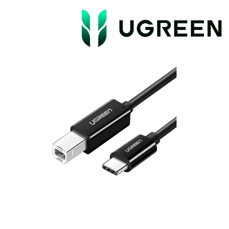 Ugreen Cable imprimante USB-C to BM Noir 2M