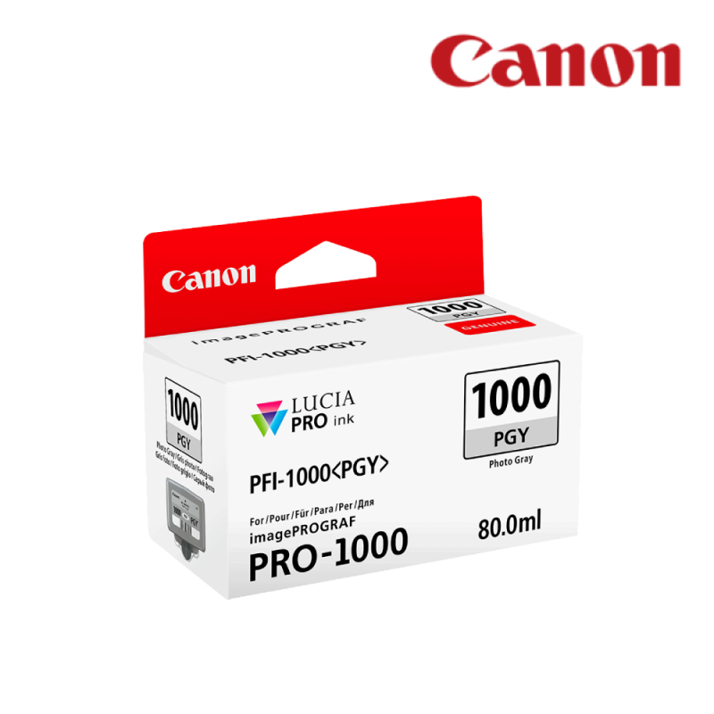 CANON Cartouche INK PFI-1000 PGY EUR OCN