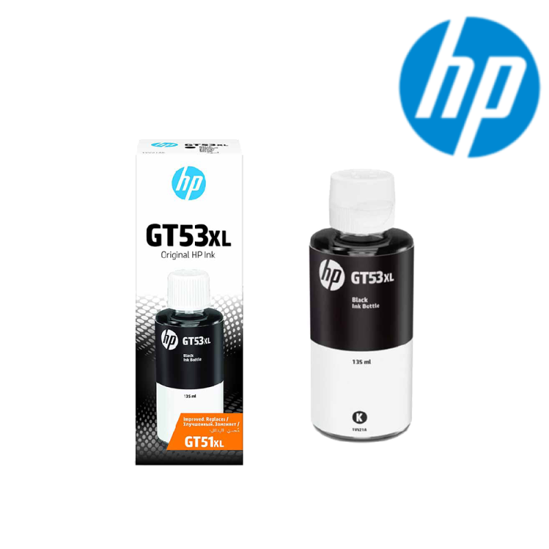 HP GT53XL 135ml Black Original Ink Bottle