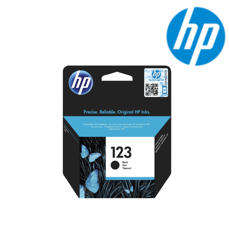 HP 123 Black Original Ink Cartridge