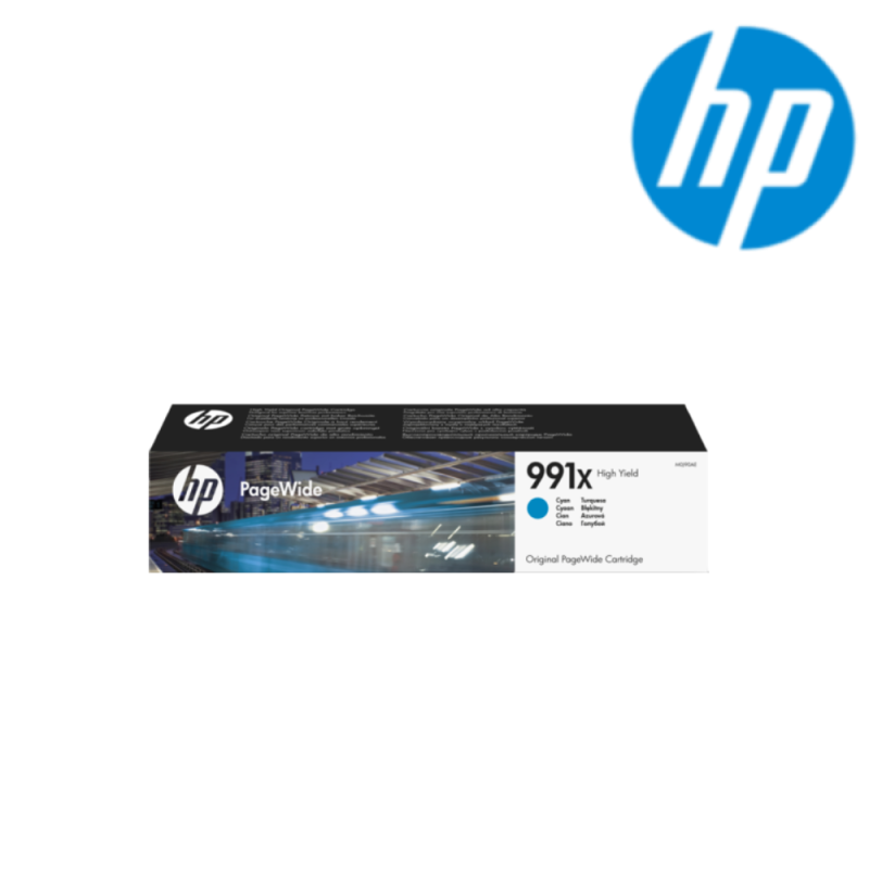 HP 991X High Yield Cyan Original PageWide Cartridg