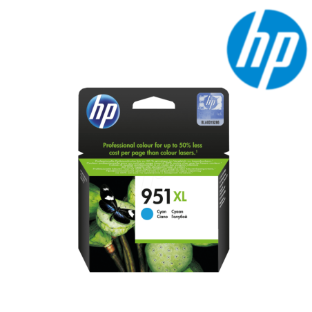 HP 951XL Cyan Officejet Ink Cartridge