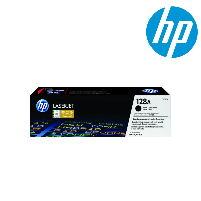 HP Color LaserJet CE320A Black Print Cartridge