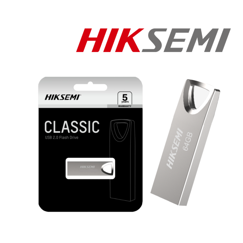 CLE USB HIKSEMI 64GB USB 2.0 METAL