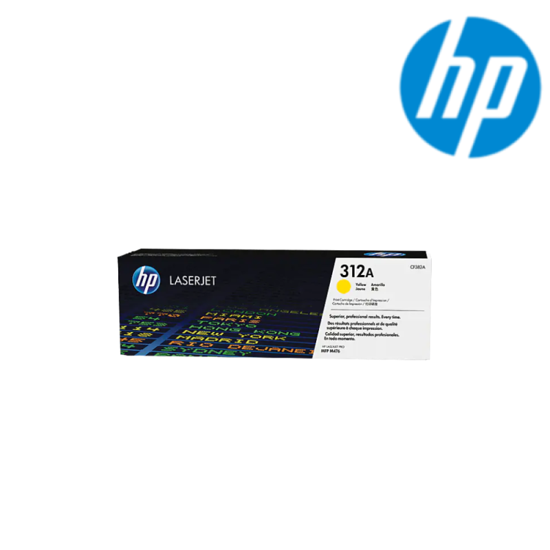 HP 312A Yellow LaserJet Toner Cartridge