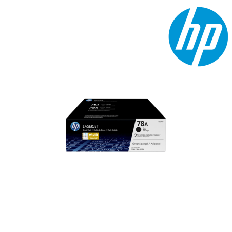 HP 78A Blk Dual Pack LJ Toner Cartridge