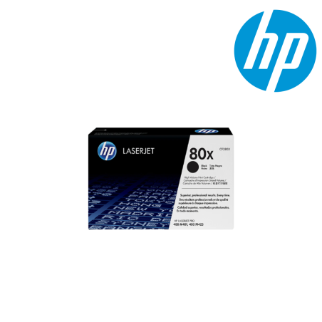 HP 80X Large Capacity Black LaserJet Pro M401 M425