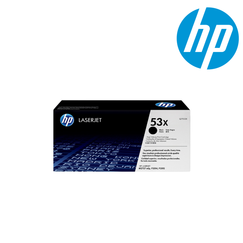 HP LaserJet Q7553X Black Print Cartridge