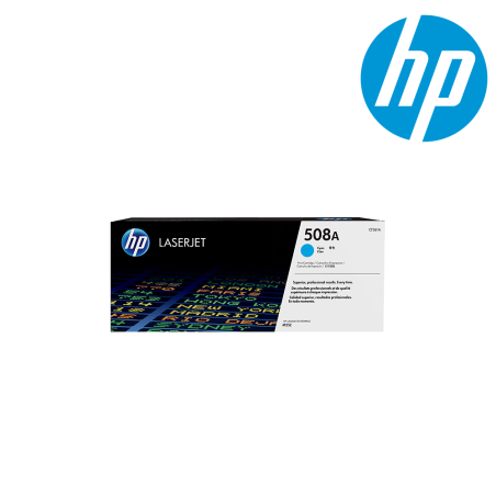 HP 508A Cyan LaserJet Toner Cartridge