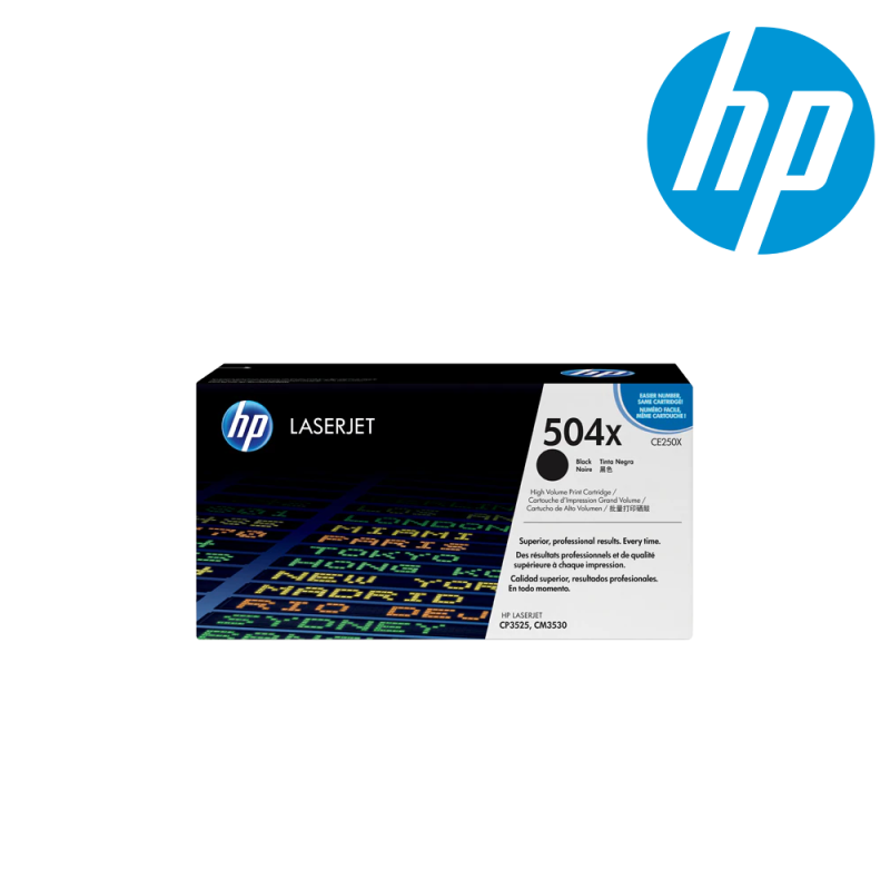 HP Color LaserJet CE250X Black Print Cartridge