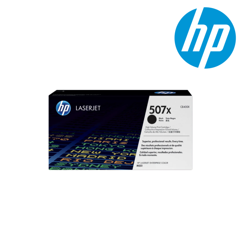 HP 507X Black LaserJet Toner Cartridge