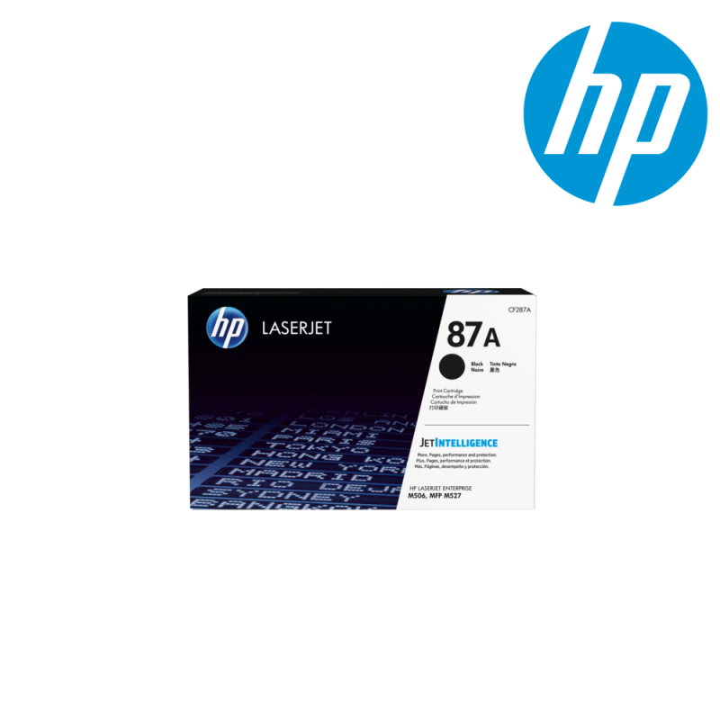 HP 87A Black Original LaserJet Toner   CF287A 