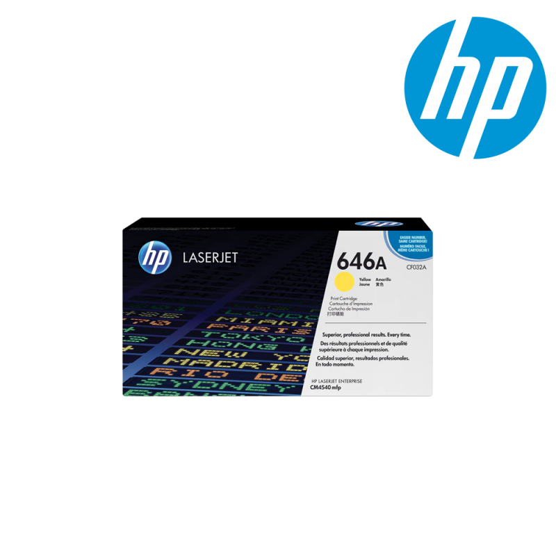 HP LaserJet CM4540 MFP Ylw Crtg