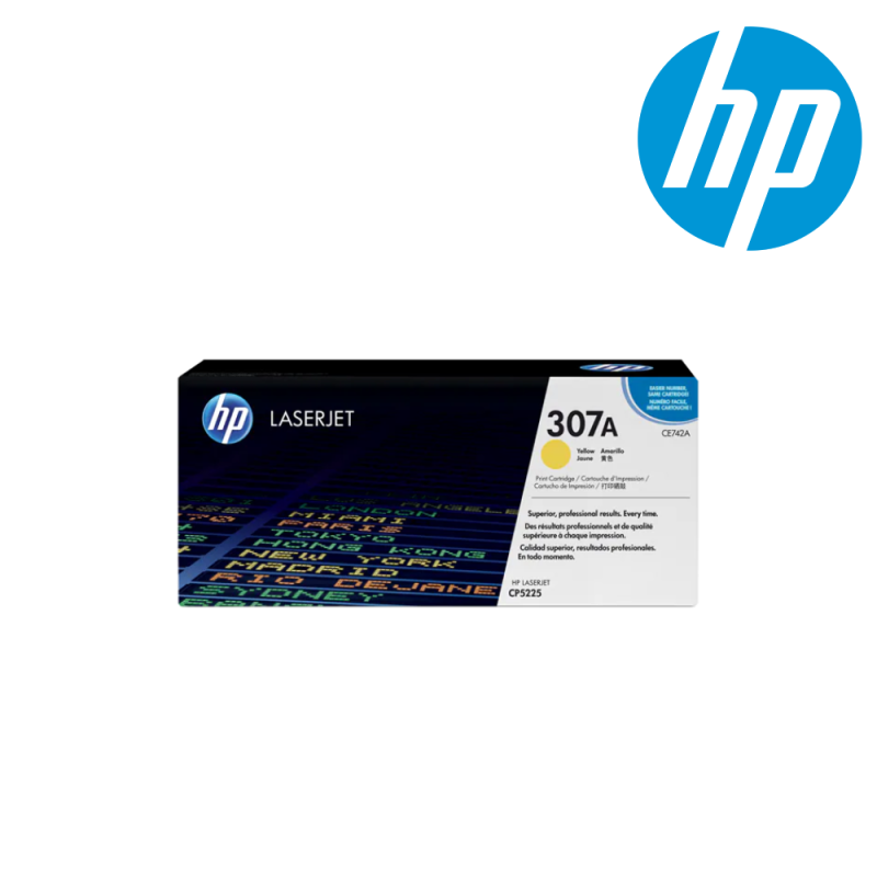 HP Color LaserJet CE742A Yellow Print Cartridge