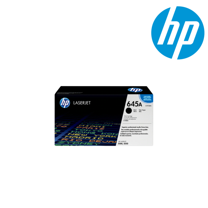 HP 645A Black Original LaserJet Toner Cartridge