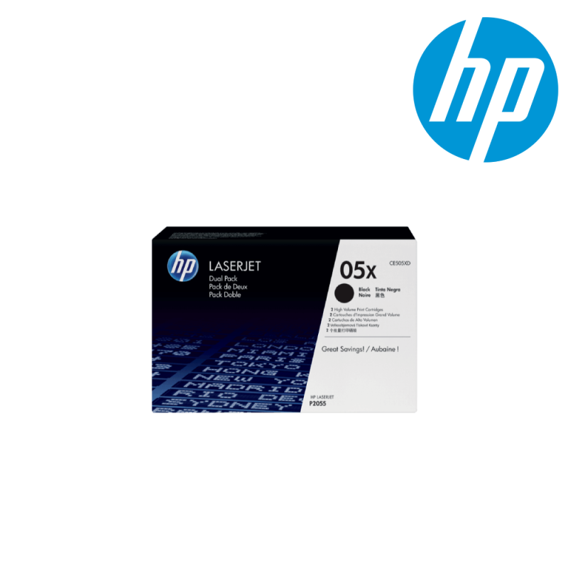 HP LaserJet P2055 Black Crtg Dual Pack