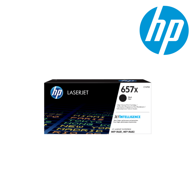 HP 657X High Yield Black Original LaserJet Toner C