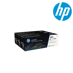 HP 305A 3-pack Cyan Magenta Yellow