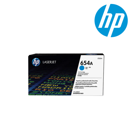 HP 654 Cyan Original LaserJet Toner