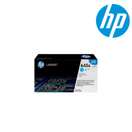 HP 645A Cyan Original LaserJet Toner Cartridge