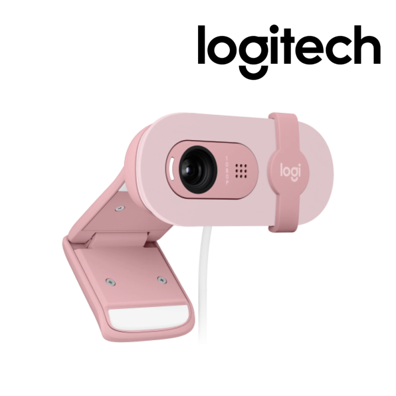 LOGITECH WEBCAM Brio 100 Full HD - ROSE - USB - N 