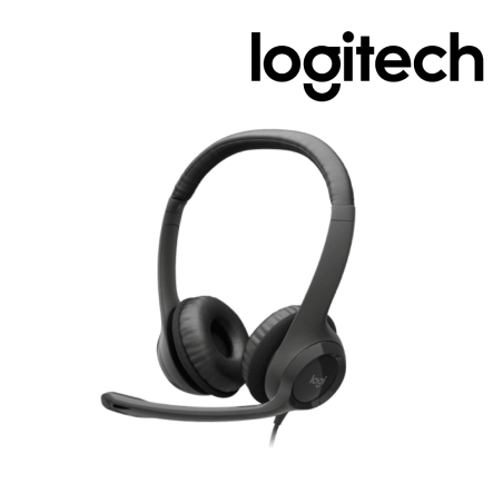 LOGITECH CASQUE - H390 USB Computer Headset BLACK