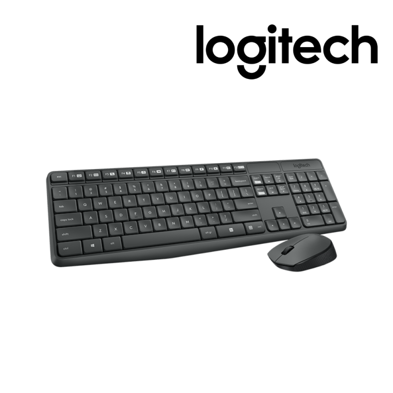 LOGITECH COMBO CLAVIER SOURIS MK235 Wireless - GRE