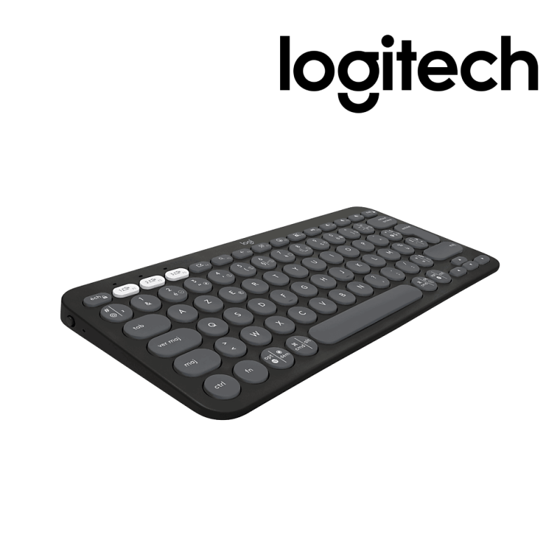 LOGITECH CLAVIER BT Pebble Keys 2 K380s-GRAPHITE